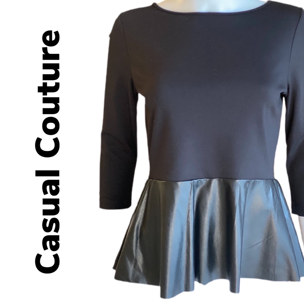 Casual Couture peplum top
